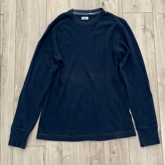 Men’s Tommy Hilfiger Long Sleeve Waffle Tees 3 pk - Picture 7 of 8